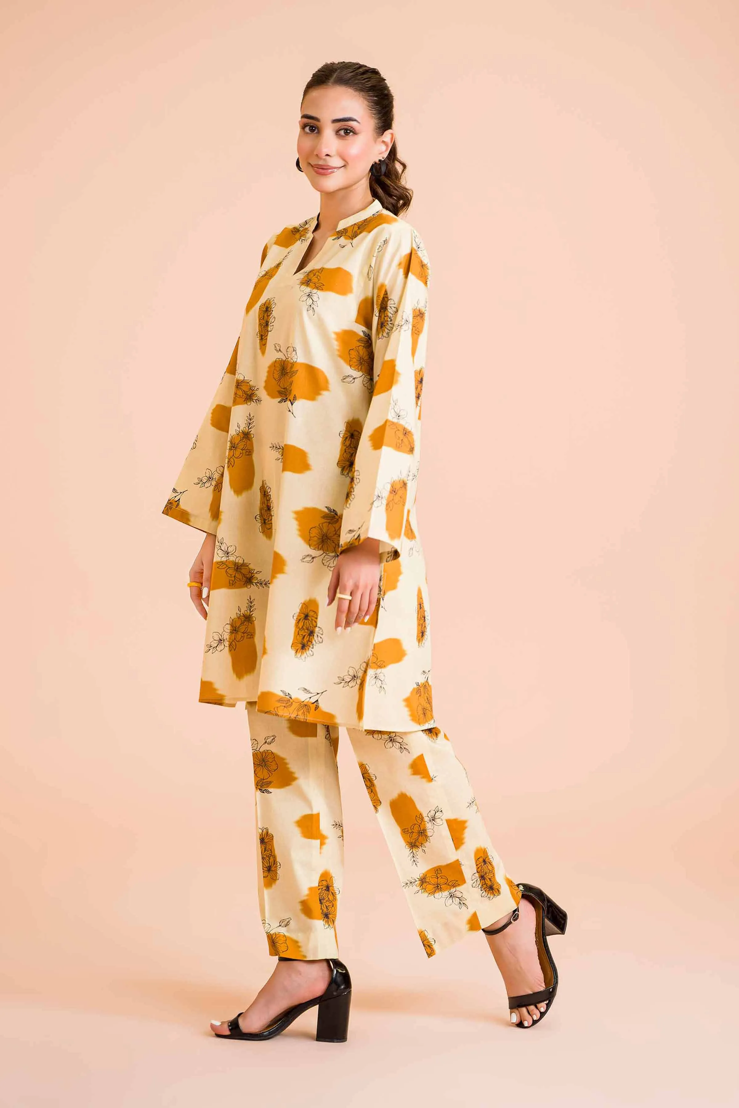 2 Piece - Printed Suit - PE24-393