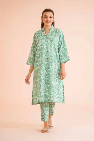 2 Piece - Printed Suit - PE24-402