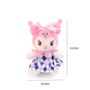 Angry Kuromi  Soft Toy Keychain