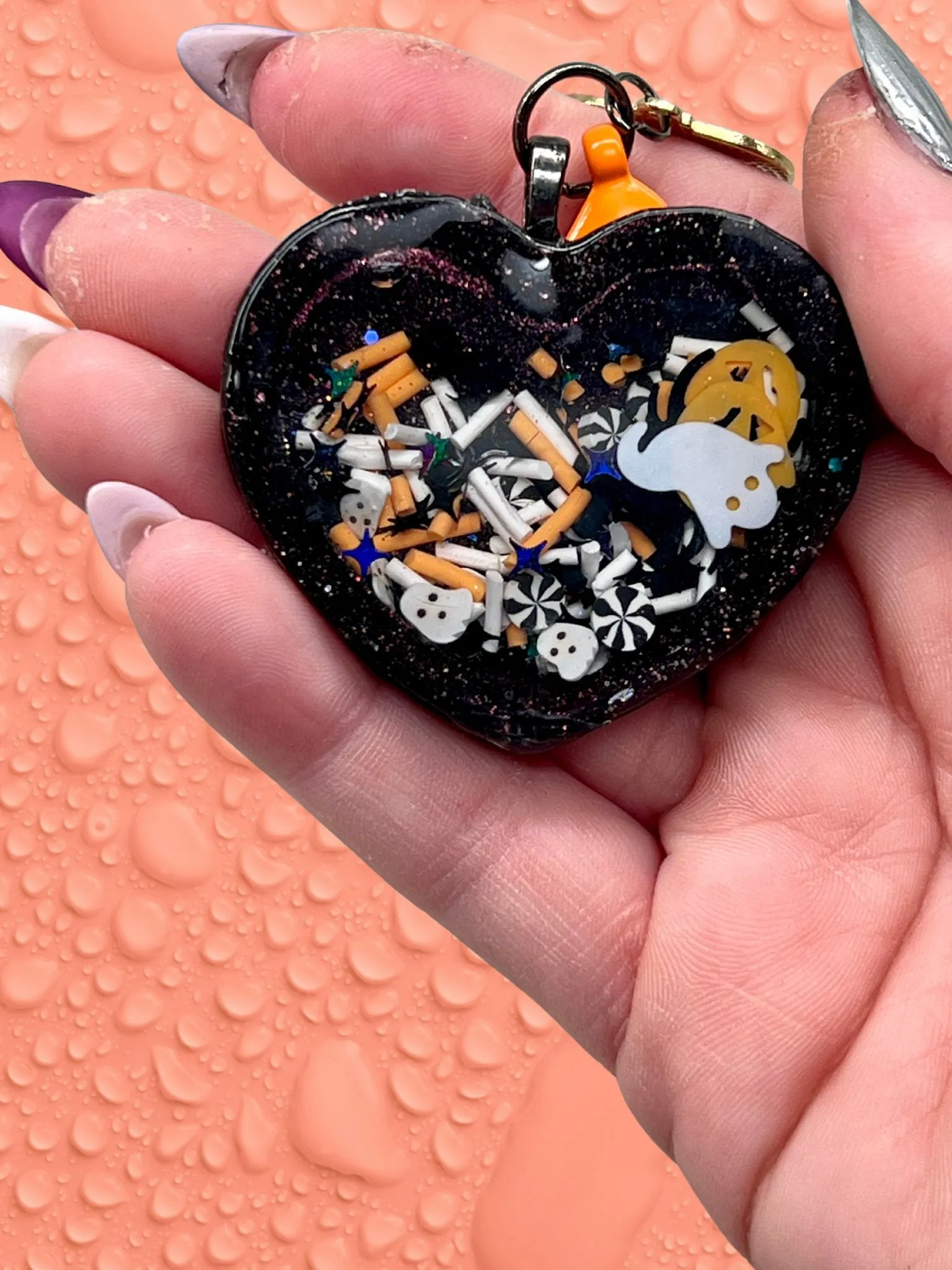 Basic Shape Shaker Keychains
