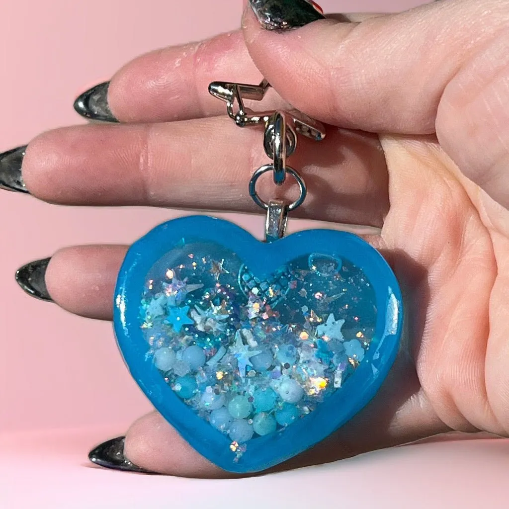 Basic Shape Shaker Keychains