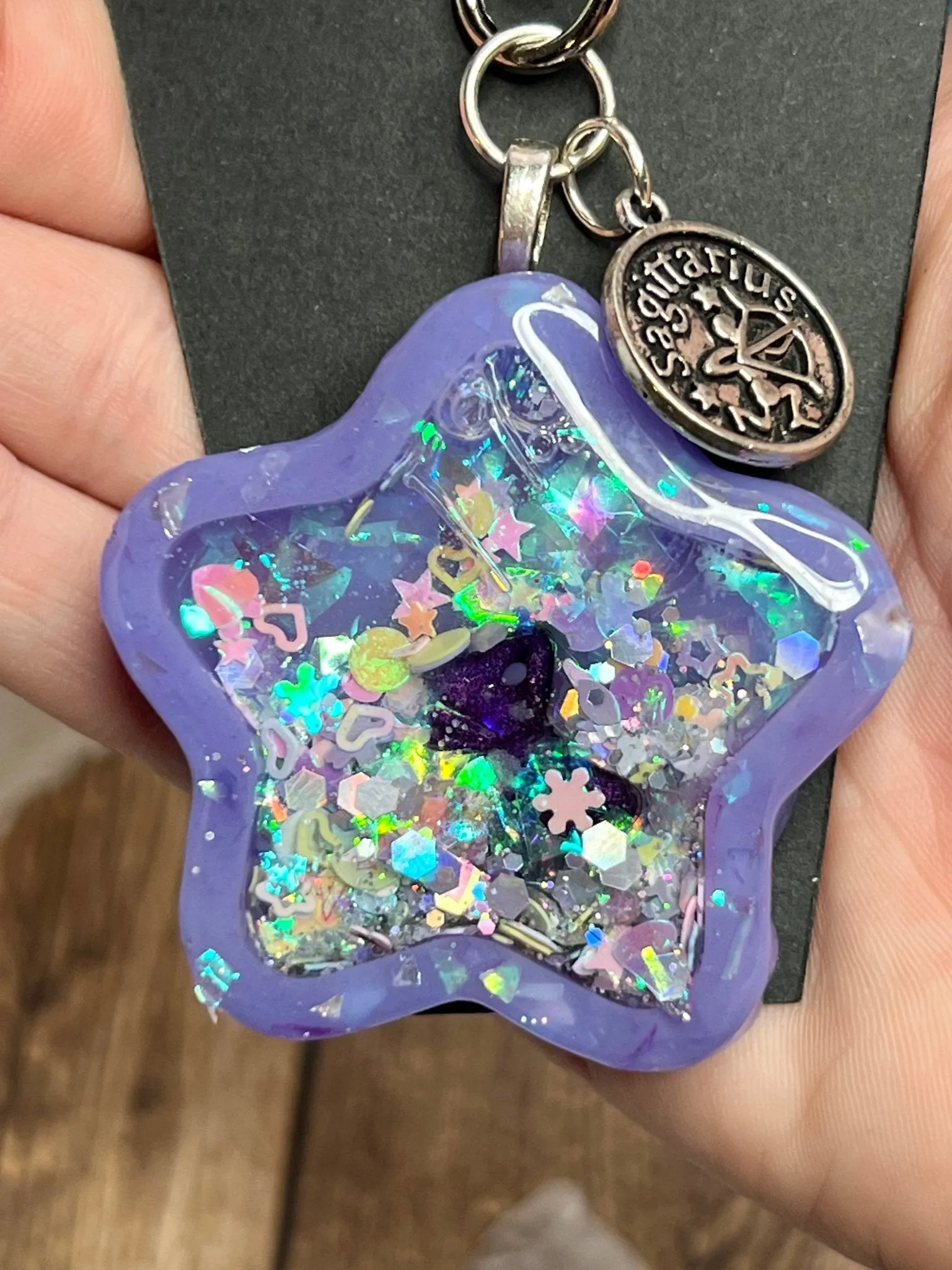 Basic Shape Shaker Keychains