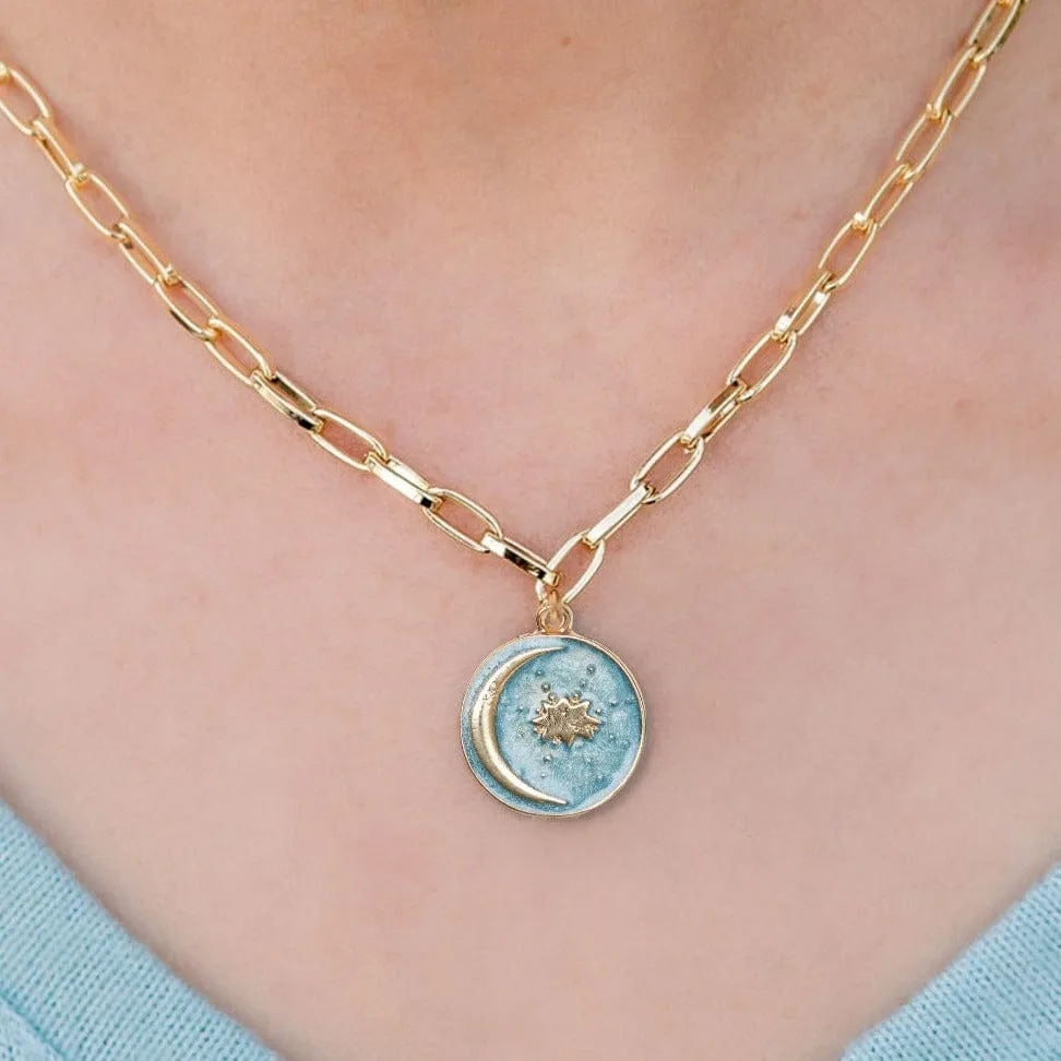 Blue Moon Pendant