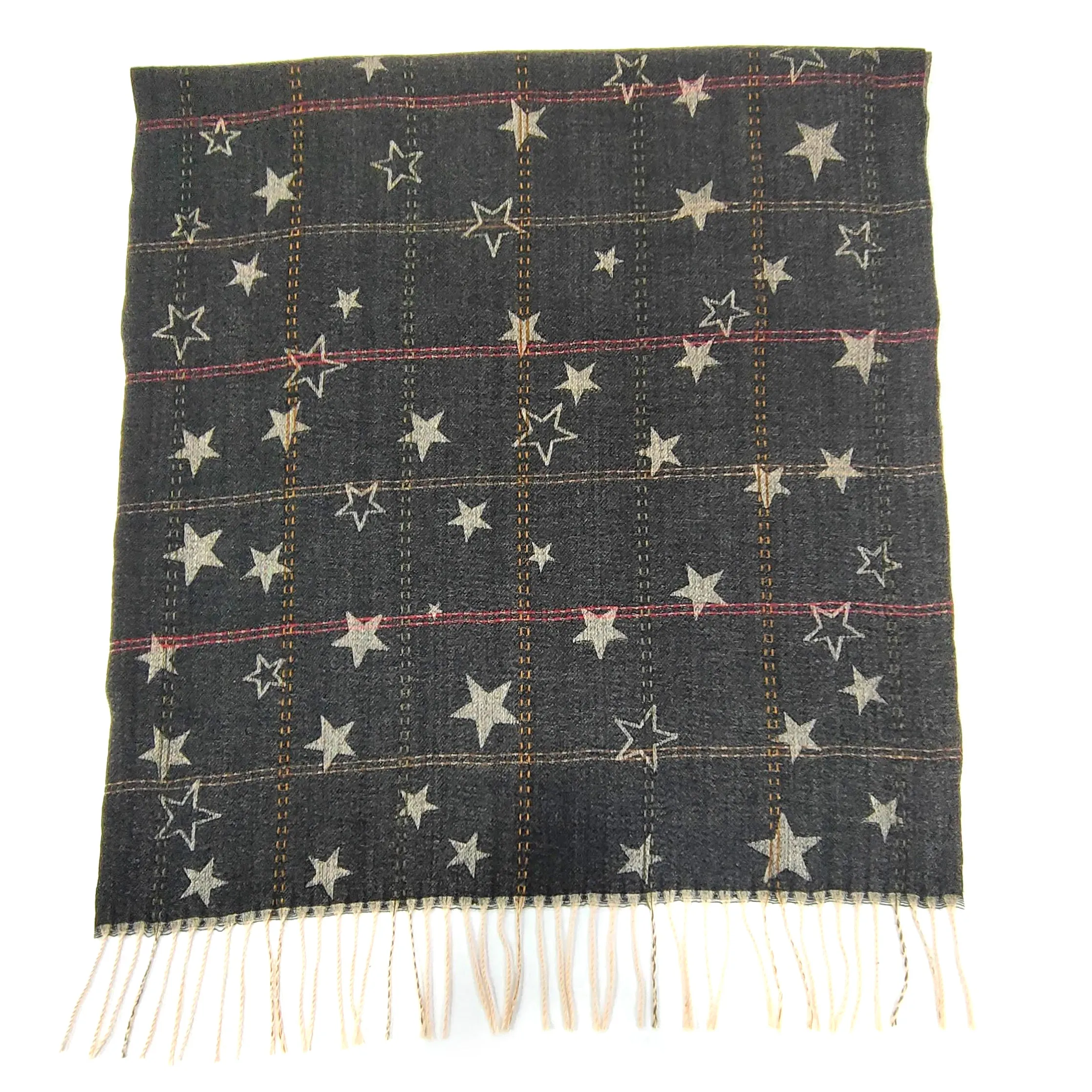 Boilleau - Multi Stars Thick Scarf