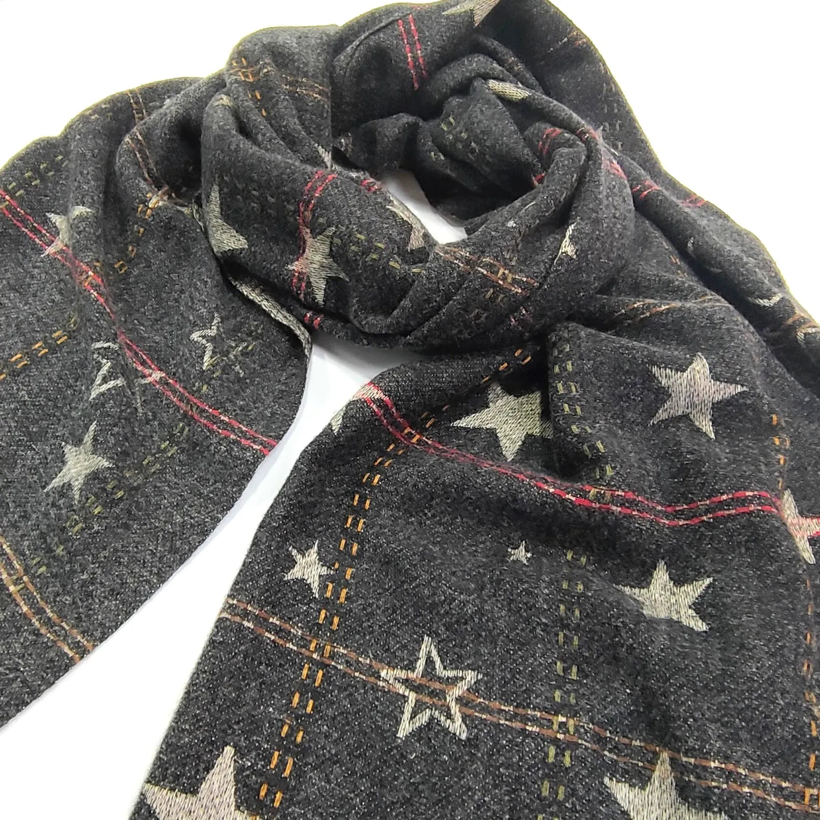 Boilleau - Multi Stars Thick Scarf