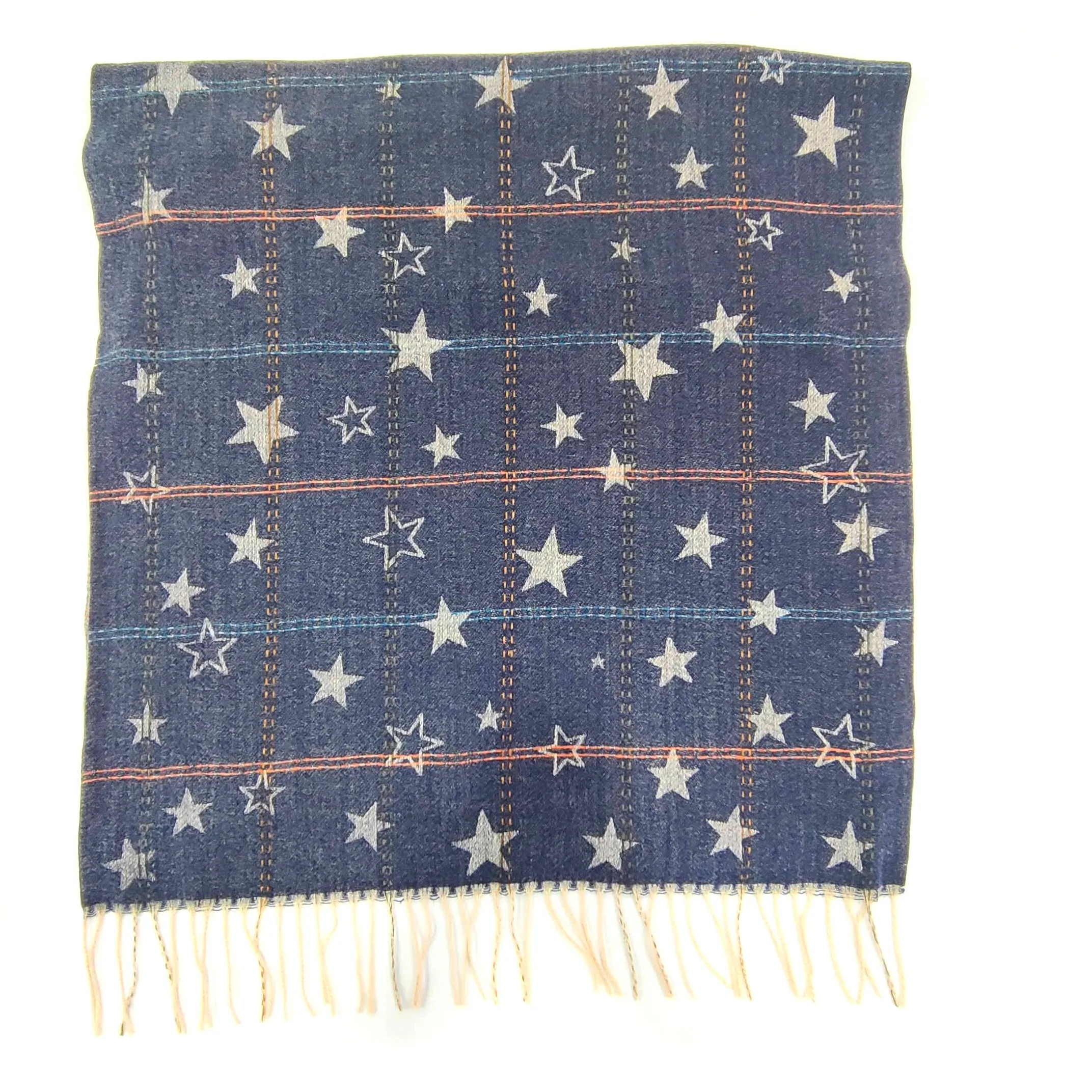Boilleau - Multi Stars Thick Scarf