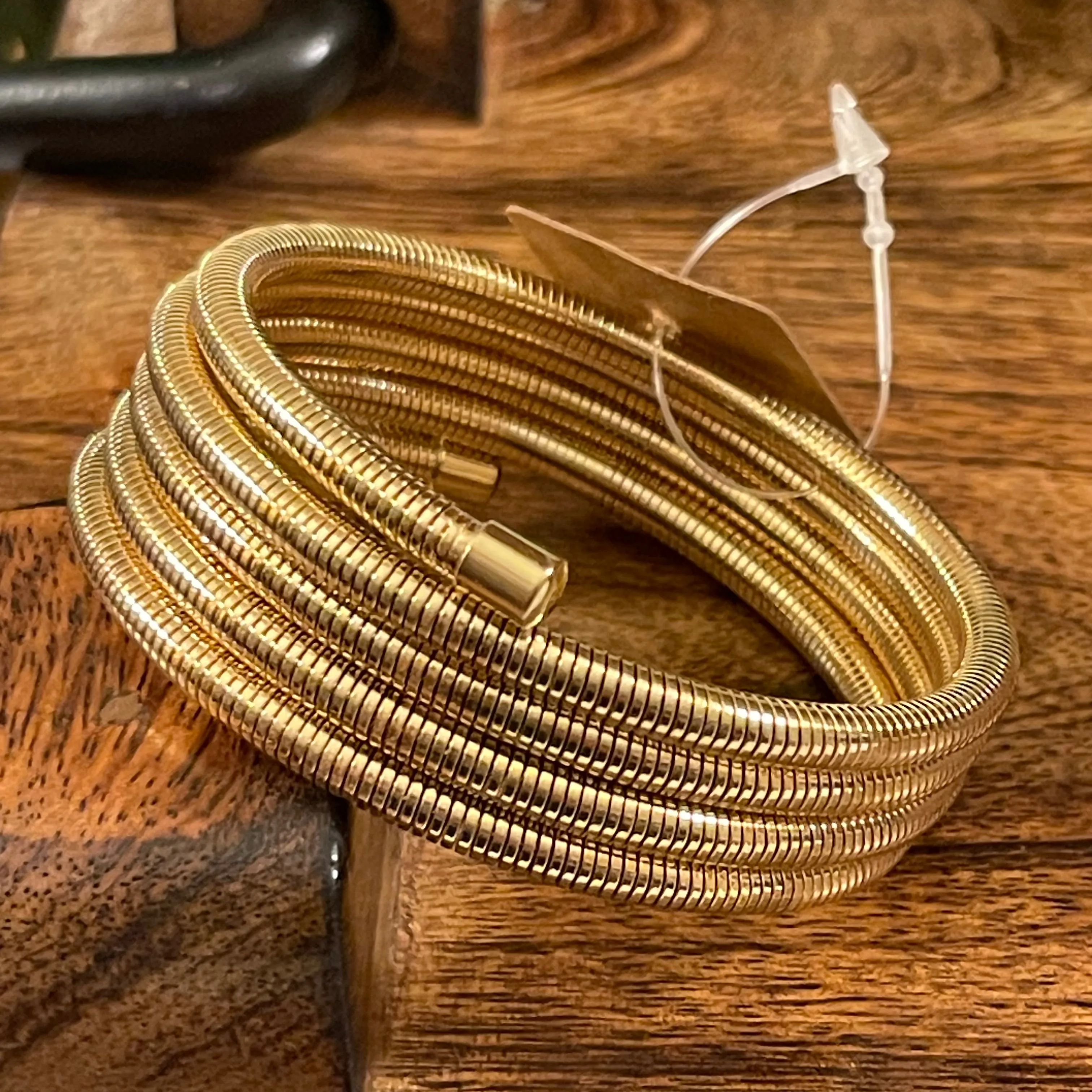 Bracelets - Omega Wrap Bangle Bracelet