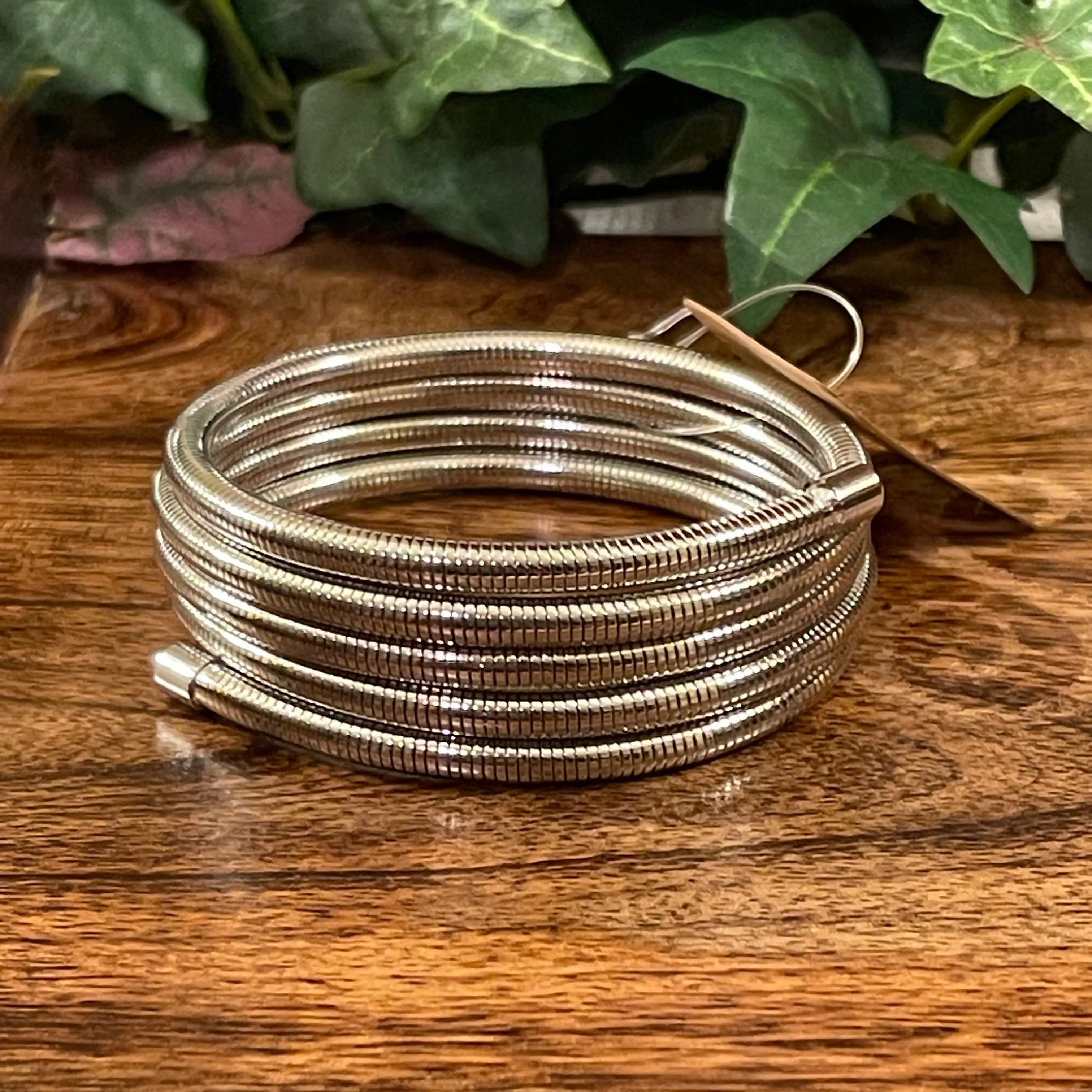 Bracelets - Omega Wrap Bangle Bracelet