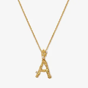 Casper alphabet necklace