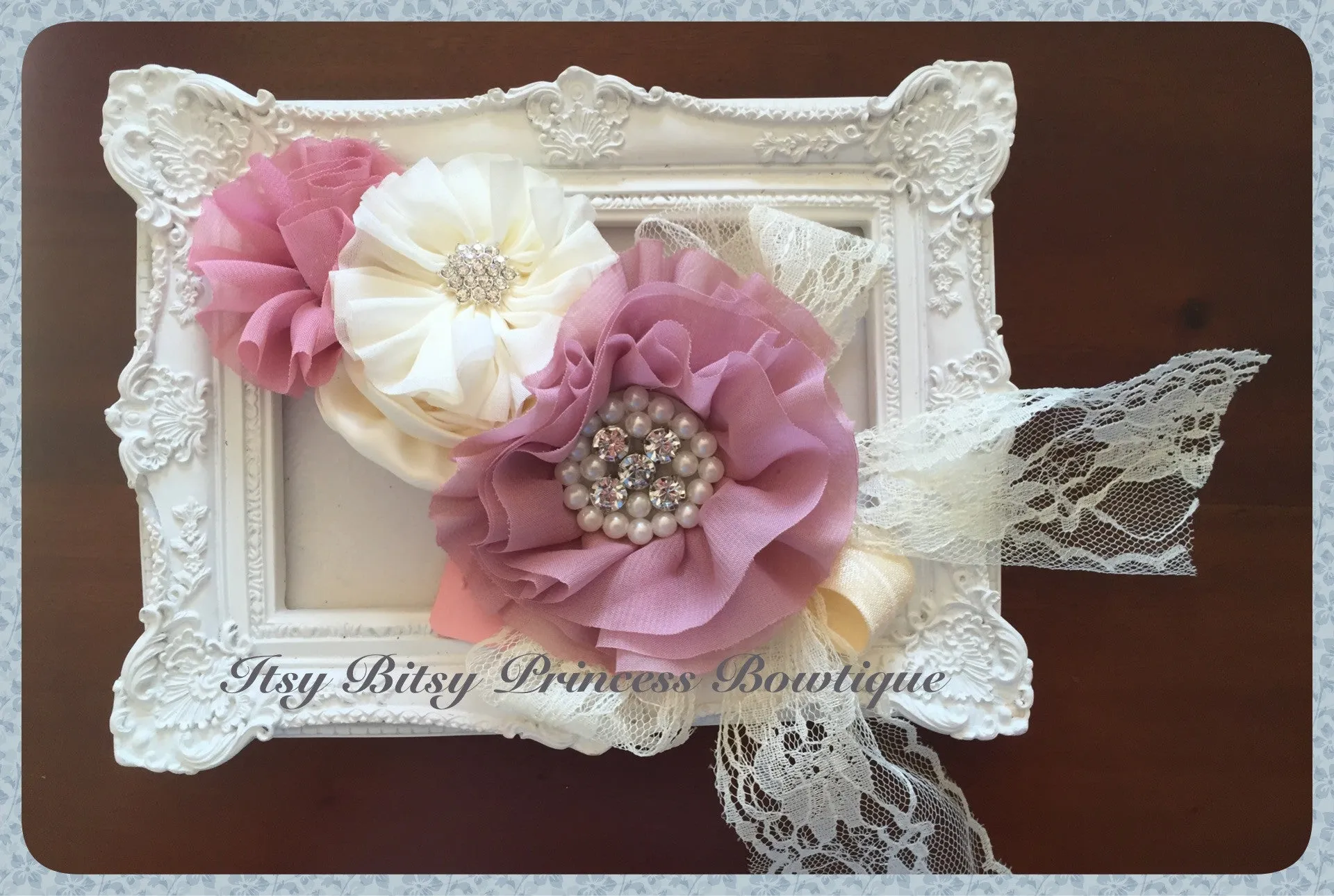 Charlie Headband and sashes