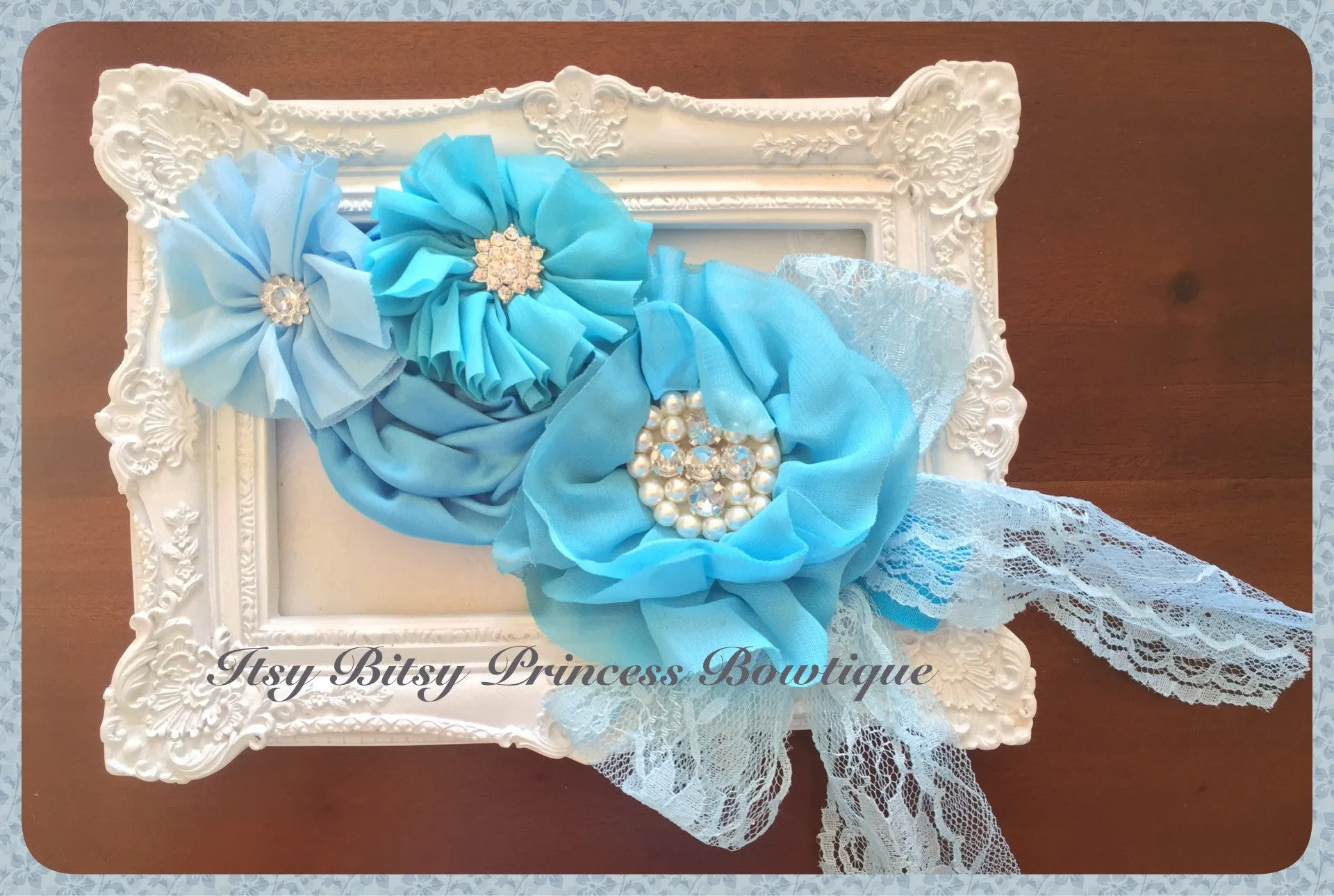 Charlie Headband and sashes