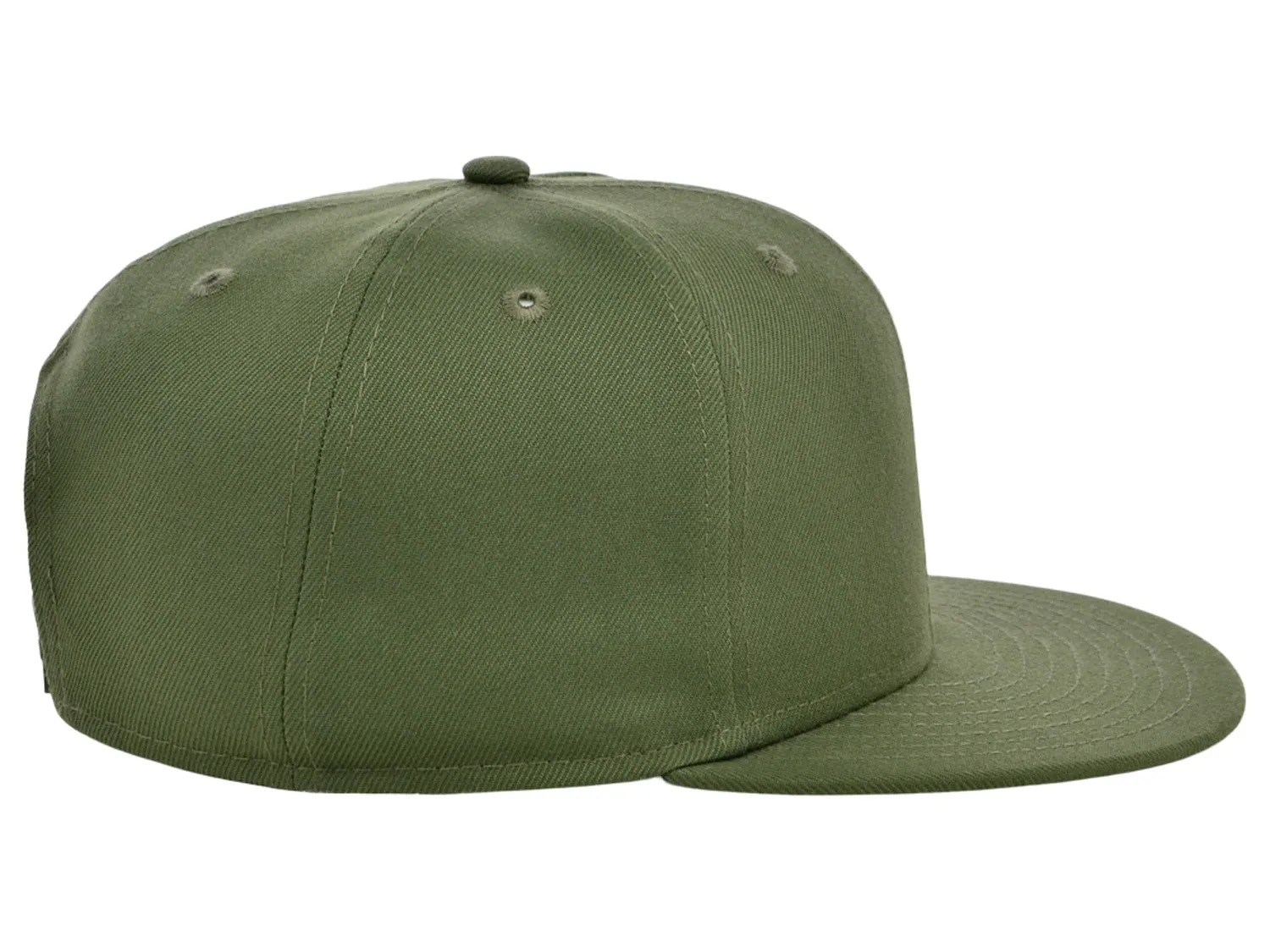 Crowns By Lids Dime Snapback Cap - Olive