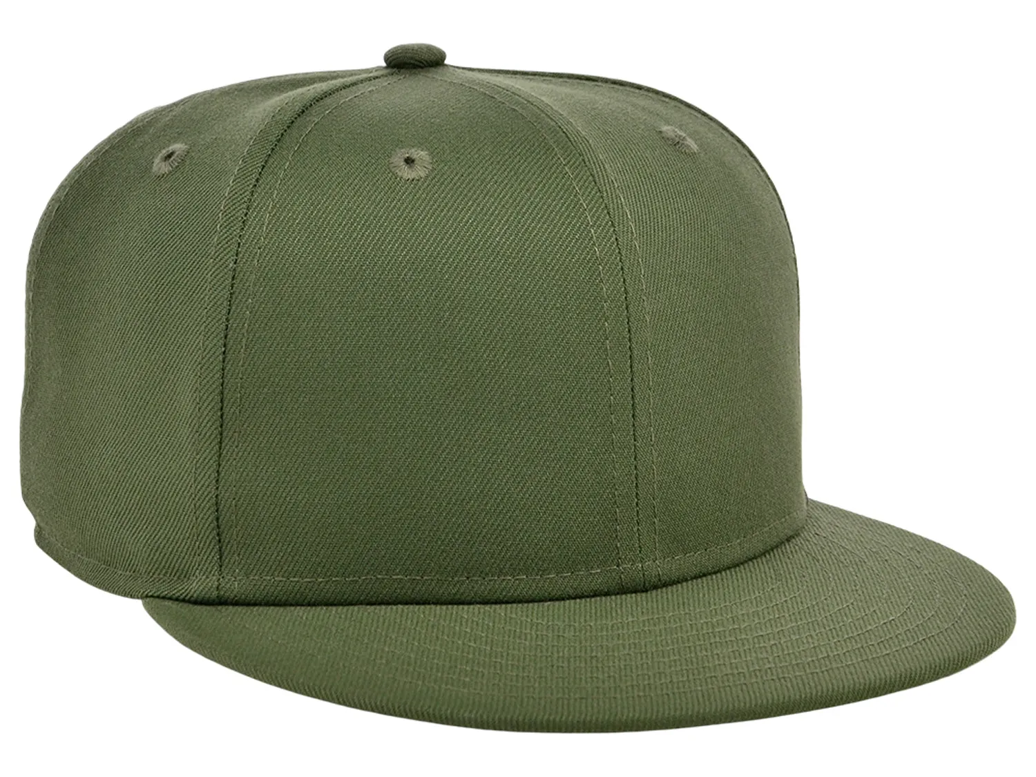 Crowns By Lids Dime Snapback Cap - Olive