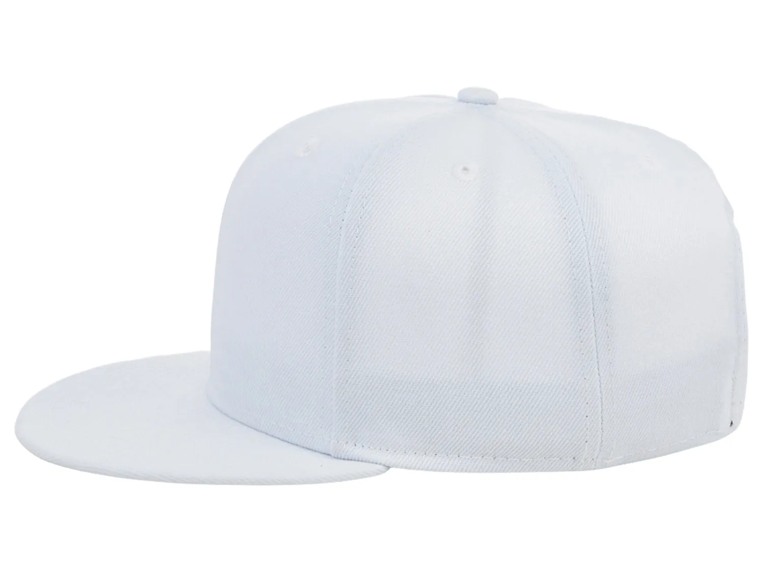 Crowns By Lids Dime Snapback Cap - White