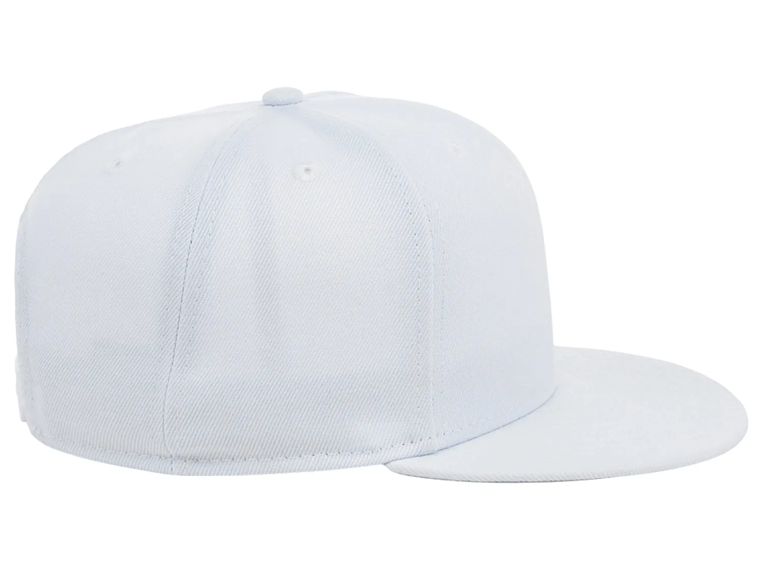 Crowns By Lids Dime Snapback Cap - White