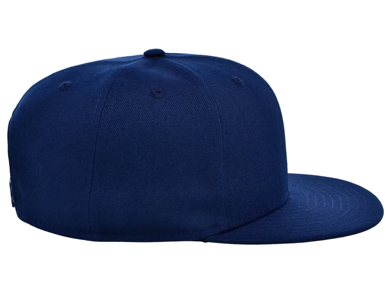 Crowns By Lids Dime Snapback UV Cap - Navy/Pink