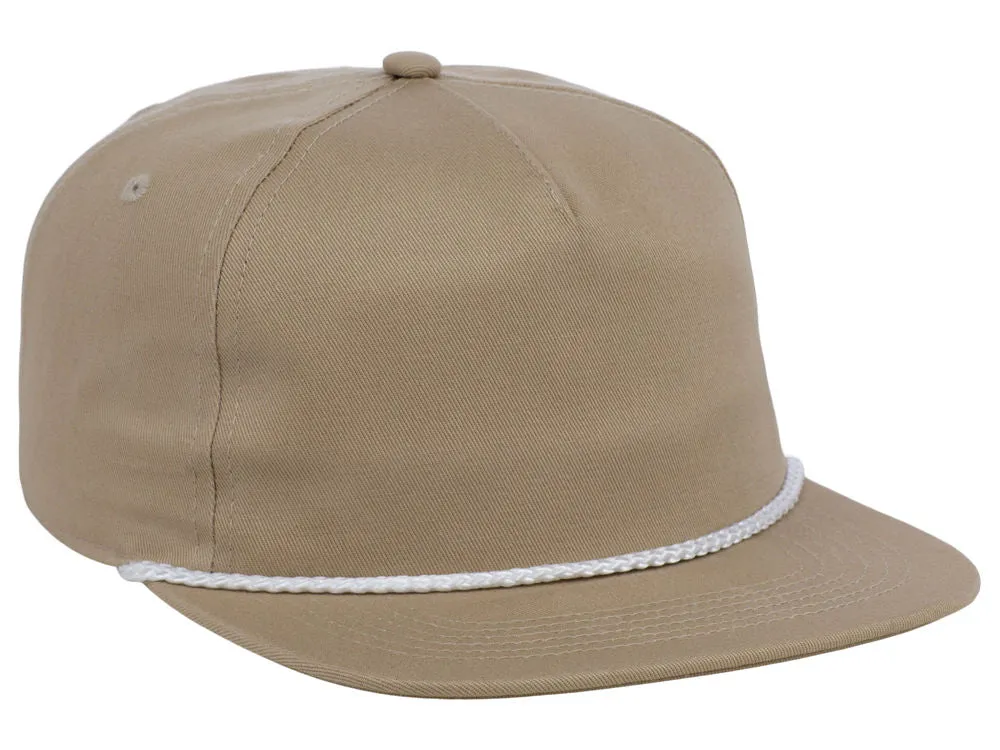 Crowns by Lids Fairway Golfer Hat - Khaki