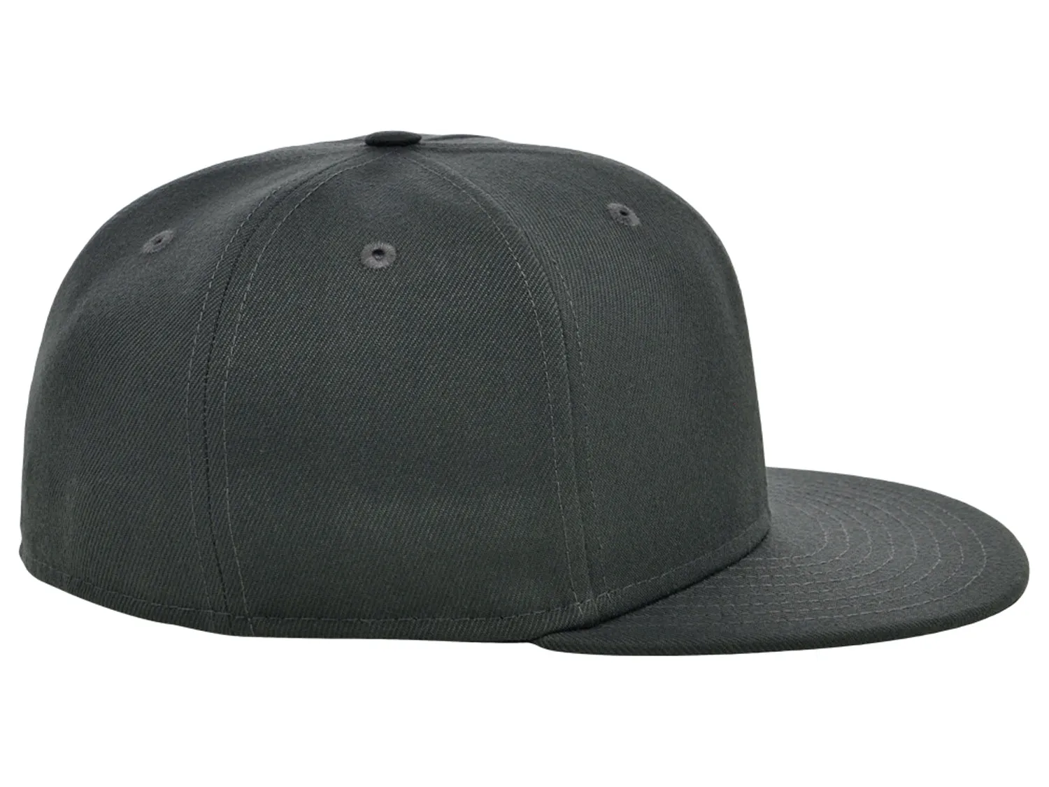 Crowns By Lids Full Court Fitted Cap - Charcoal