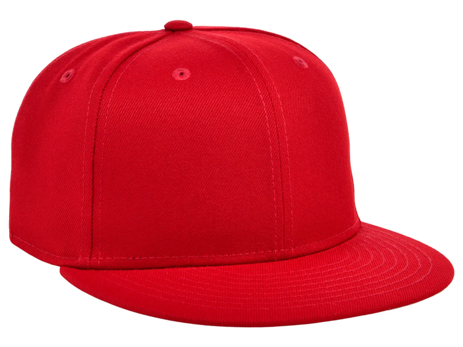 Crowns By Lids Full Court Fitted Cap - Red