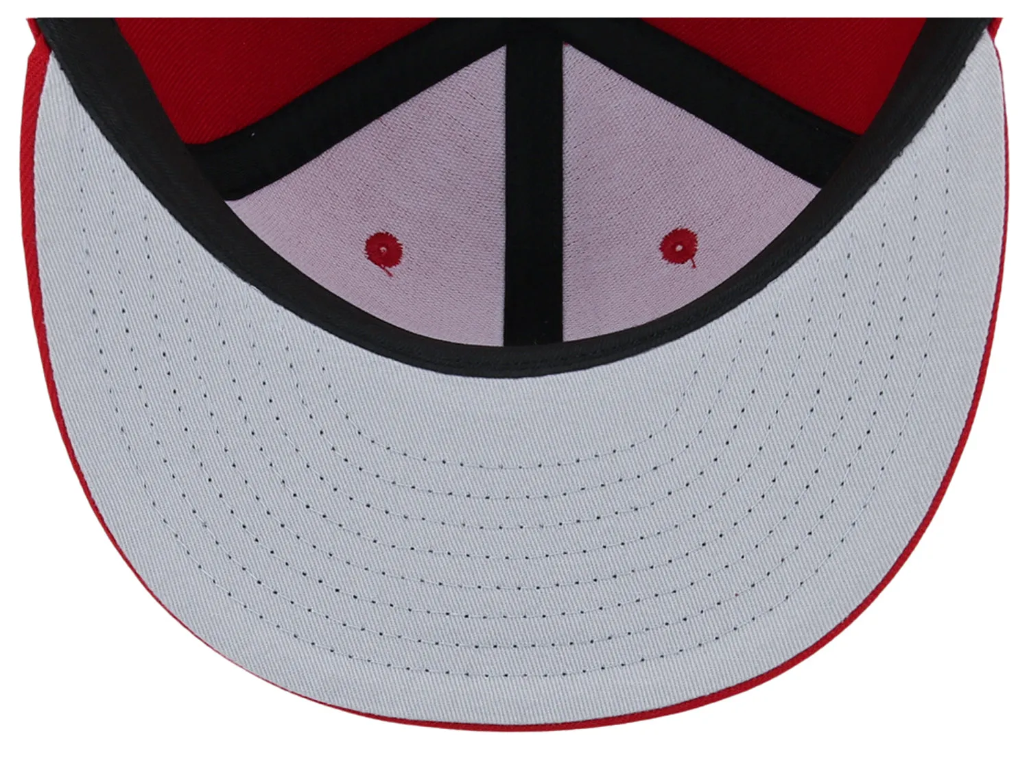 Crowns By Lids Full Court Fitted Cap - Red