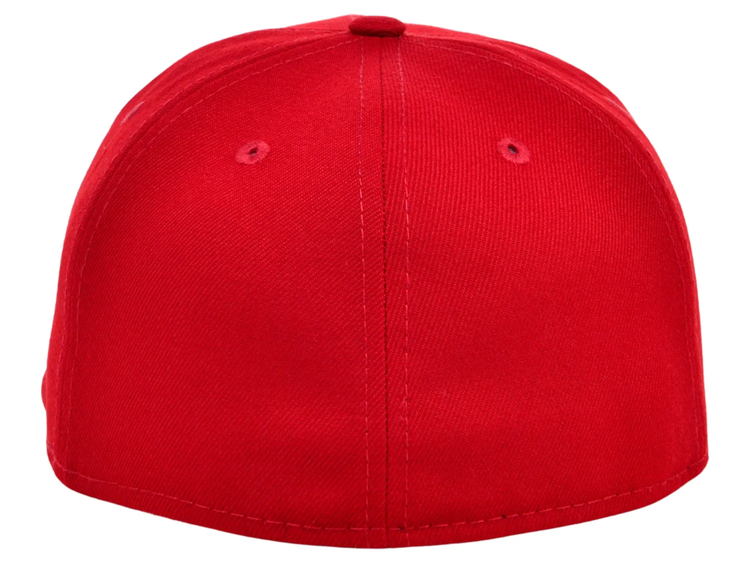 Crowns By Lids Full Court Fitted Cap - Red