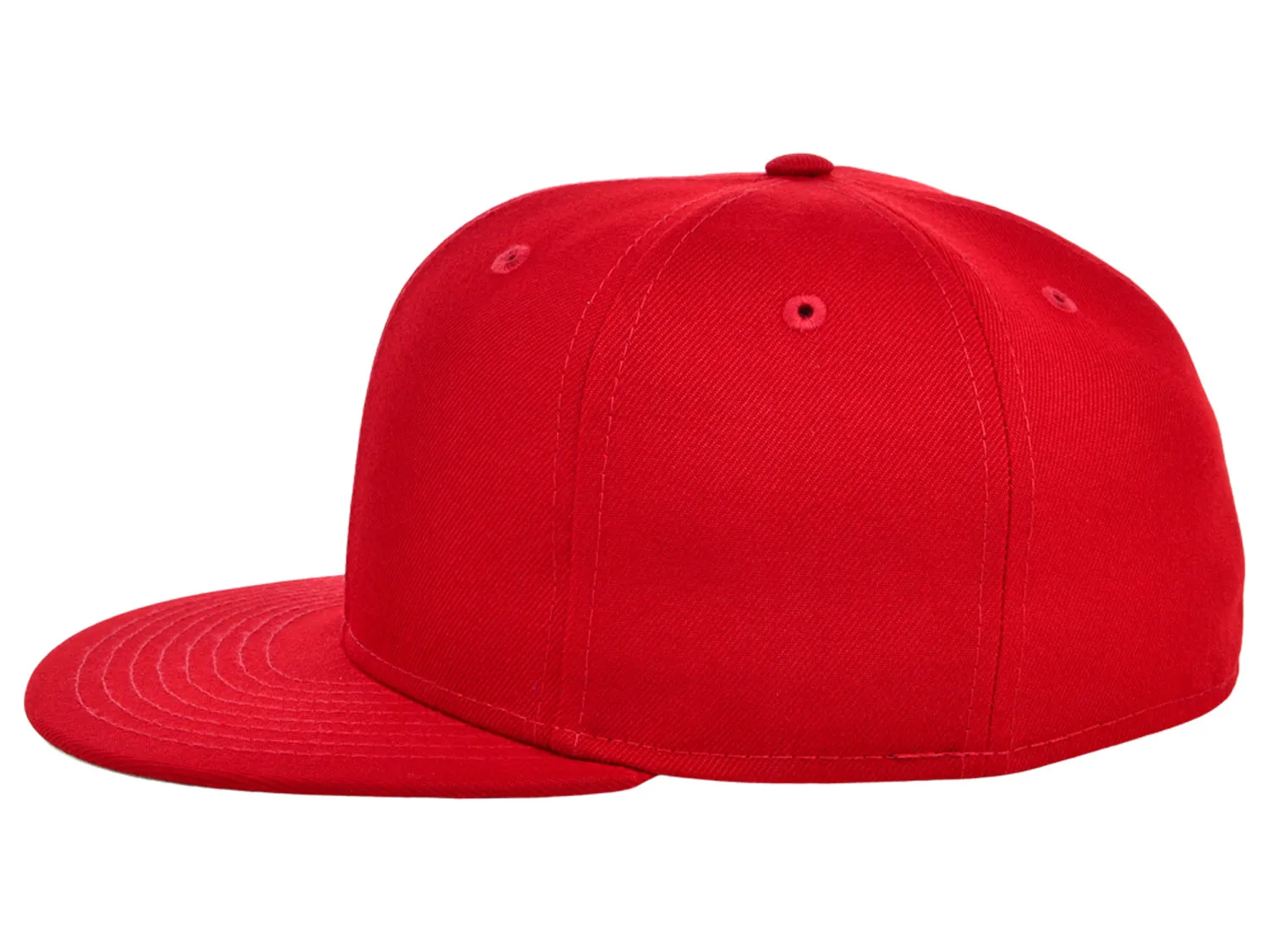 Crowns By Lids Full Court Fitted Cap - Red