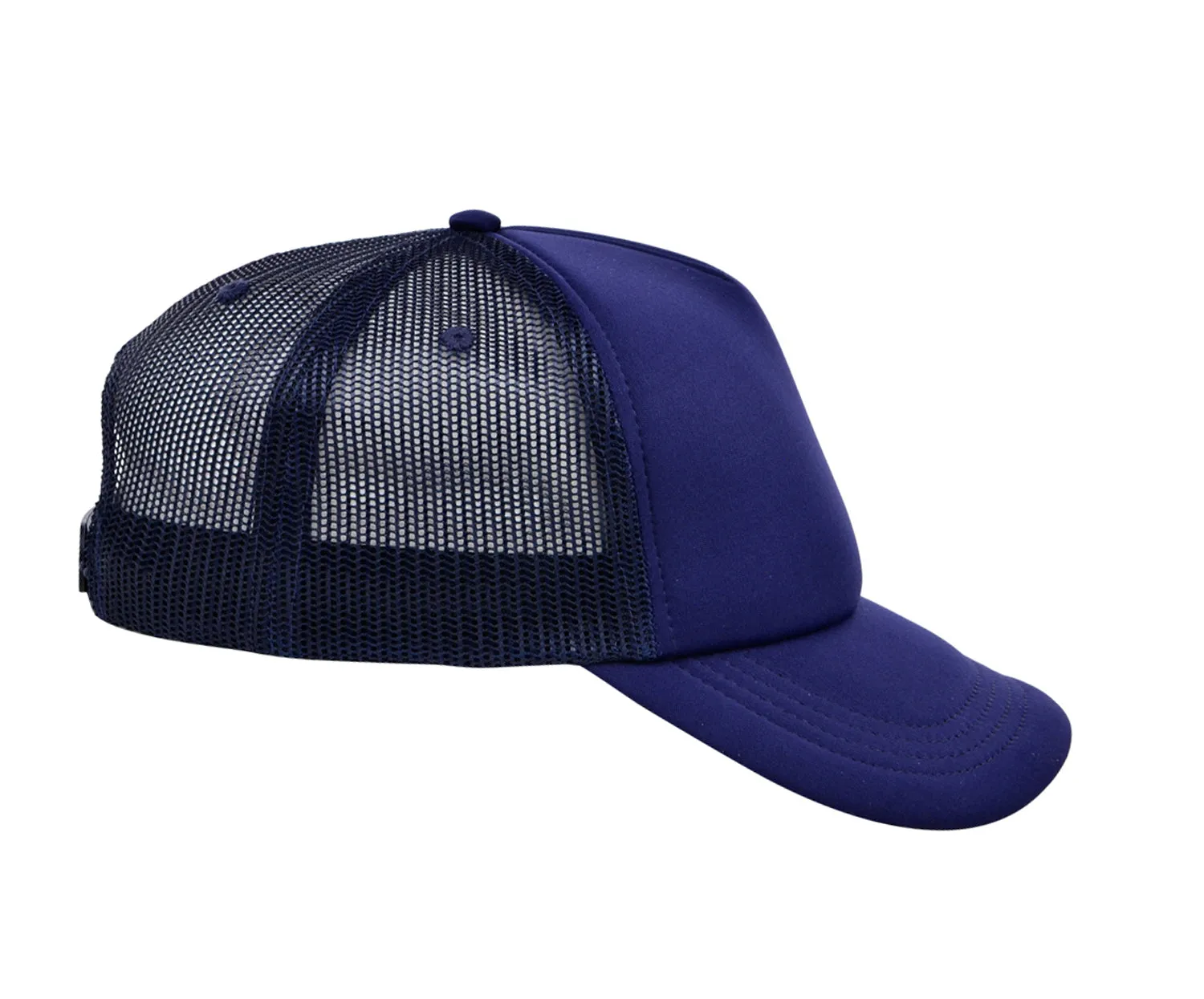 Crowns By Lids Screen Foam Trucker Cap - Navy/Navy