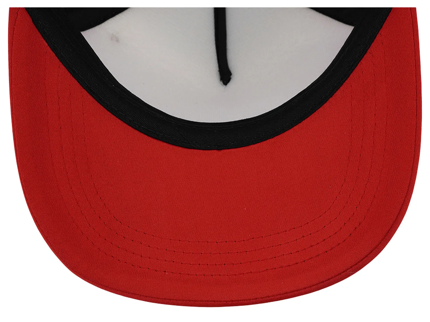 Crowns By Lids Screen Foam Trucker Cap - White/Red