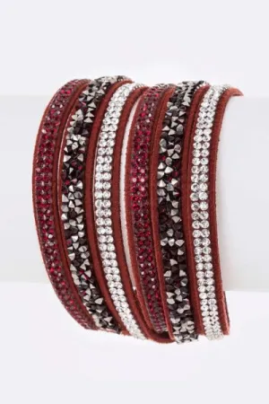 Crystal Layer Wrapped Cuff