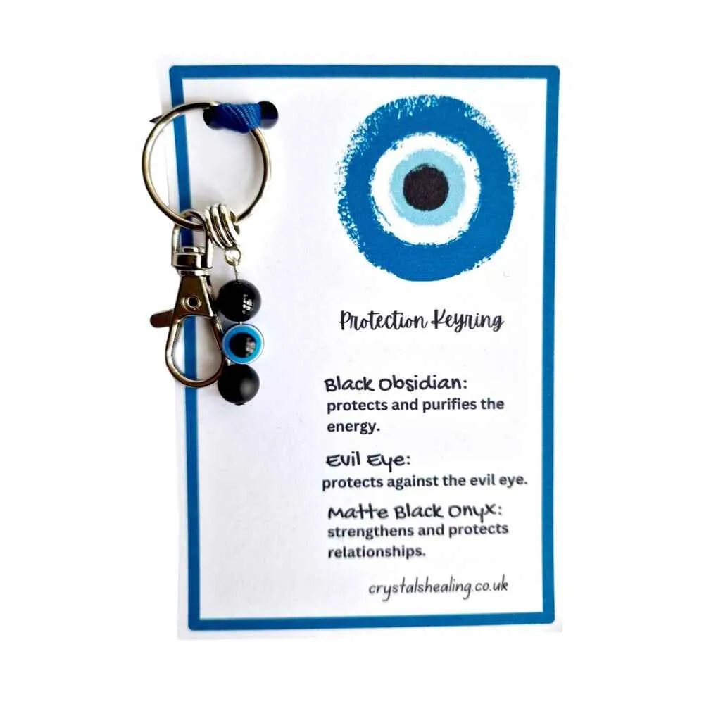 Evil Eye Protection Keyring