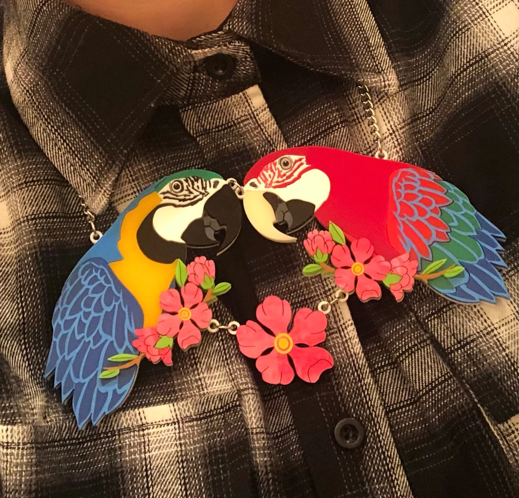 Feathered Friends Necklace V2