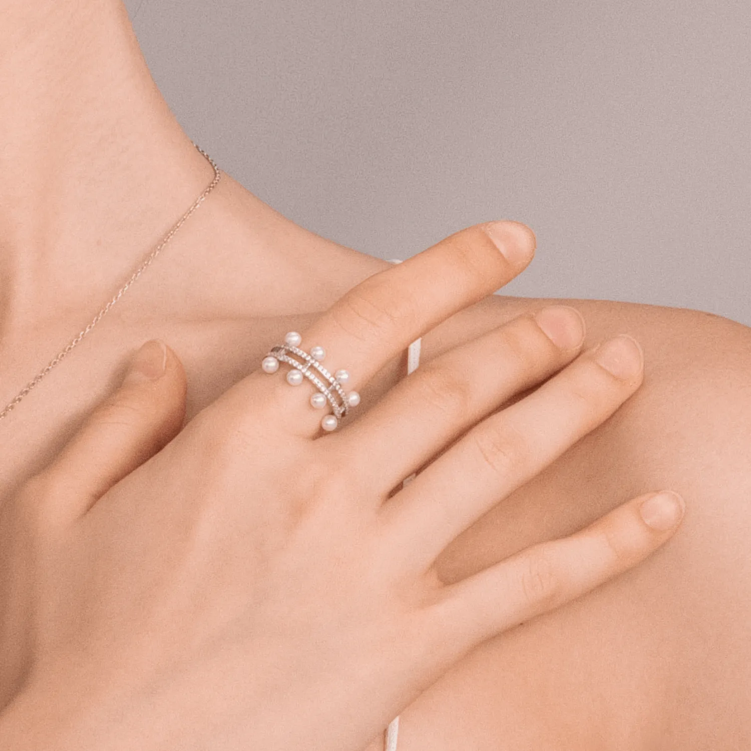 Ferris Wheel Statement Ring
