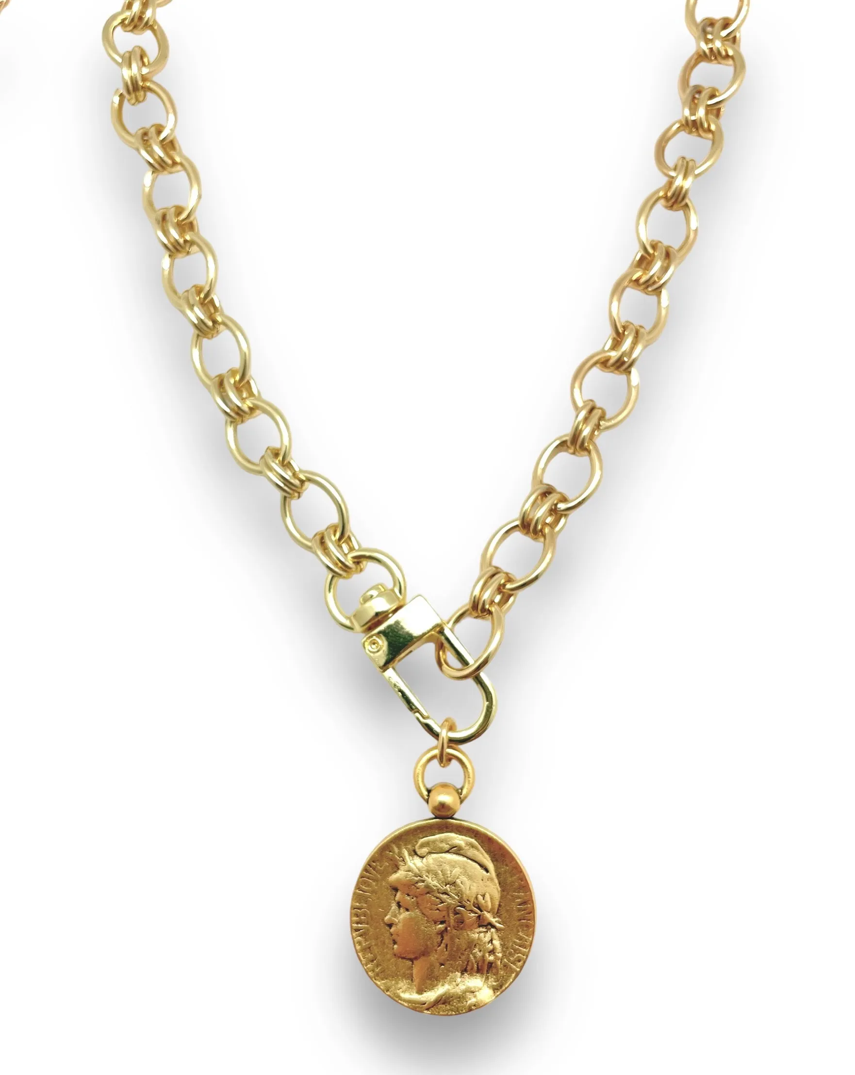Interlocking Chain Necklace