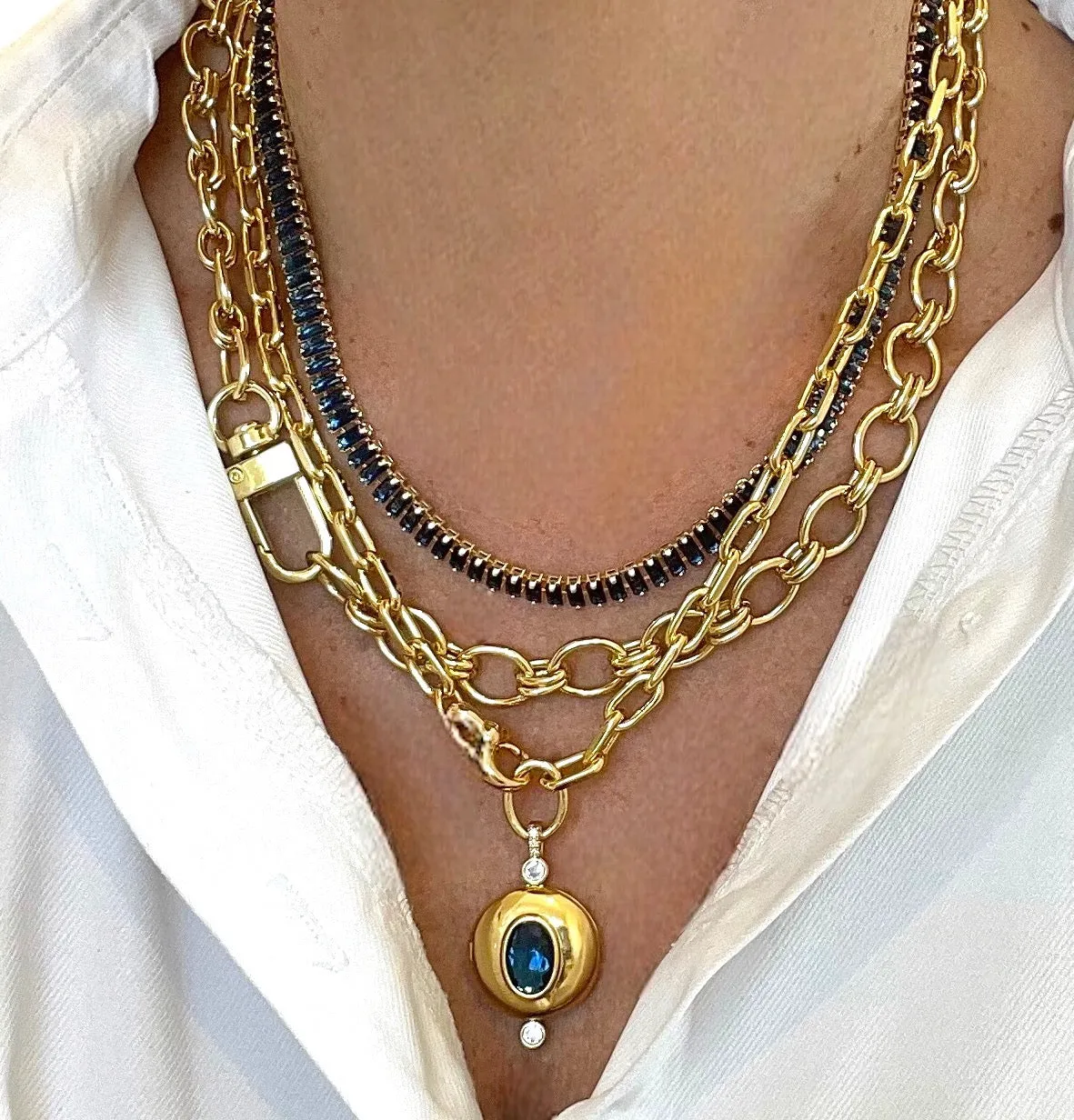 Interlocking Chain Necklace