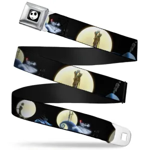 Jack Expression2 Full Color Seatbelt Belt - NBC Jack & Sally Moon Scenes Webbing