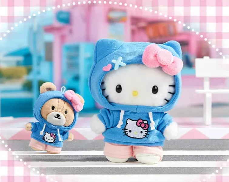 Kawaii Citywalk Pendant Plush keychains Brooch Set SK560