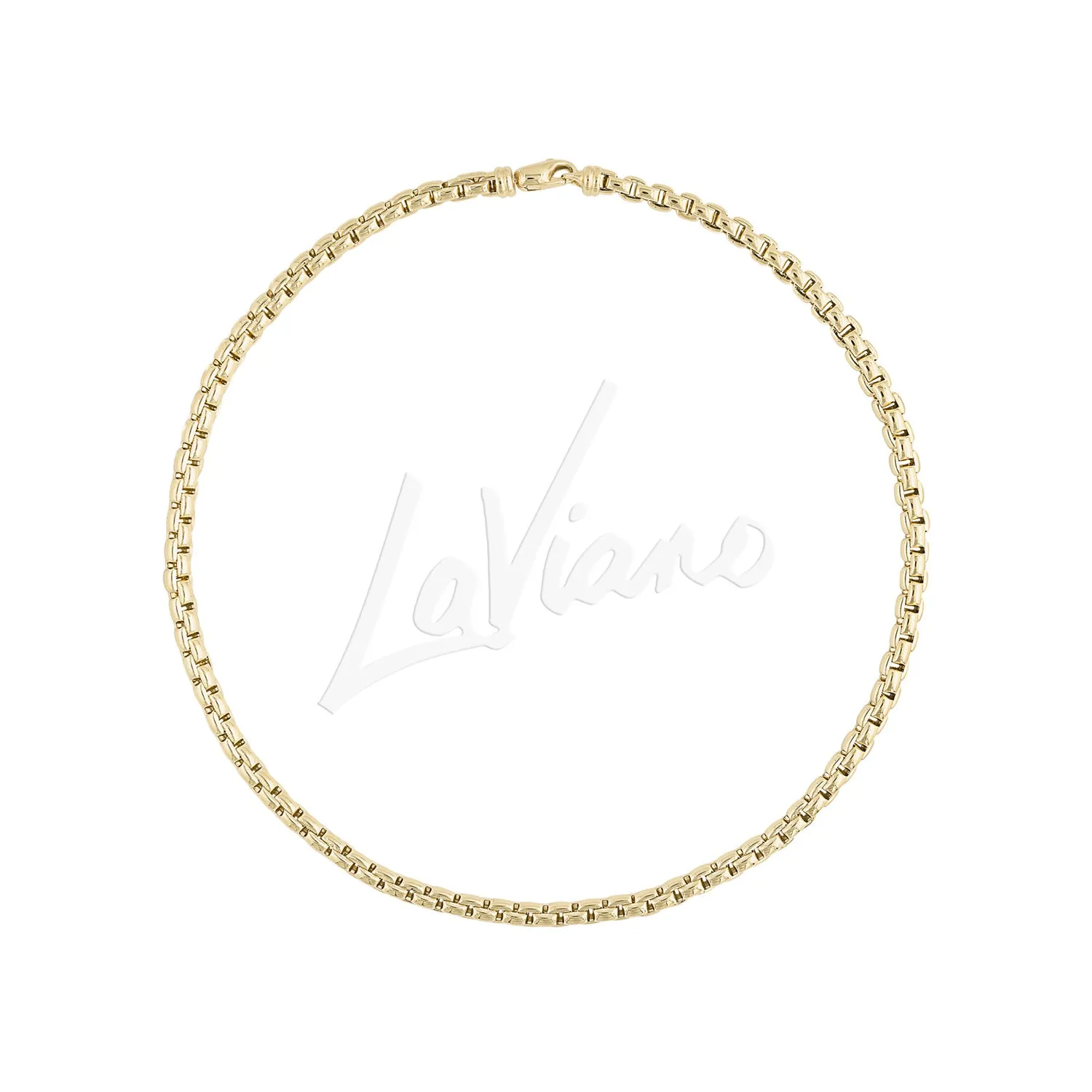 LaViano Fashion 14K Yellow Gold Chain Necklace