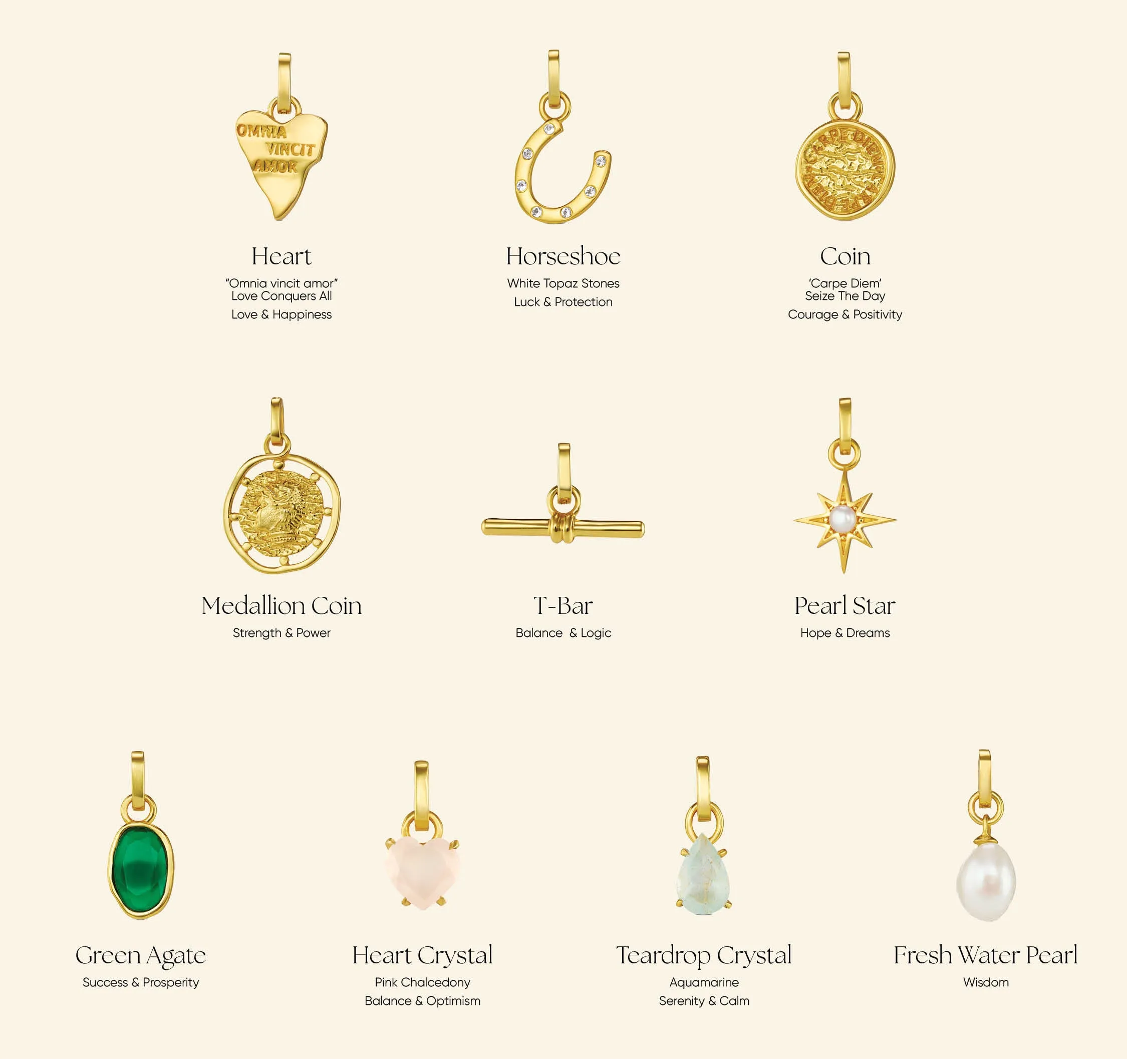 LUXE Heart Charm
