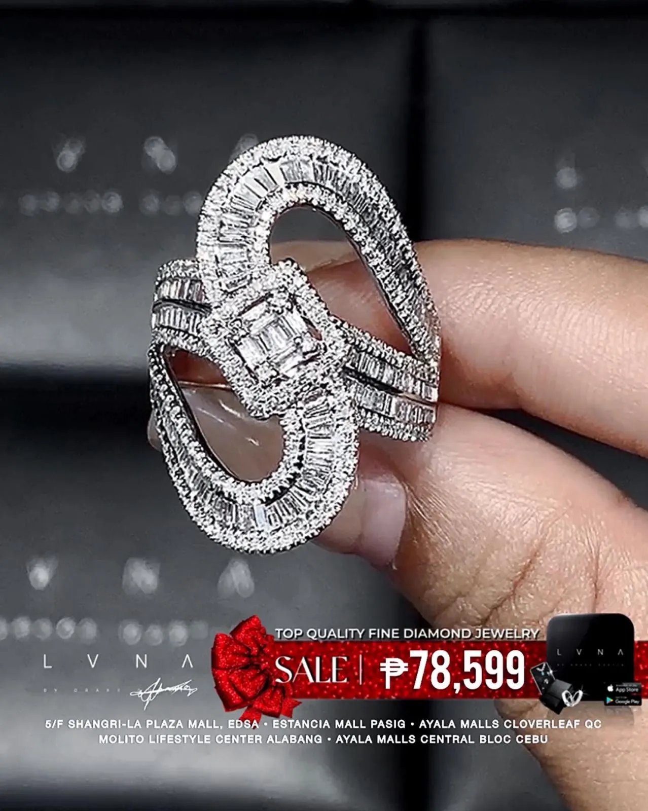 #LVNA2024 | Infinity Statement Diamond Ring 14kt