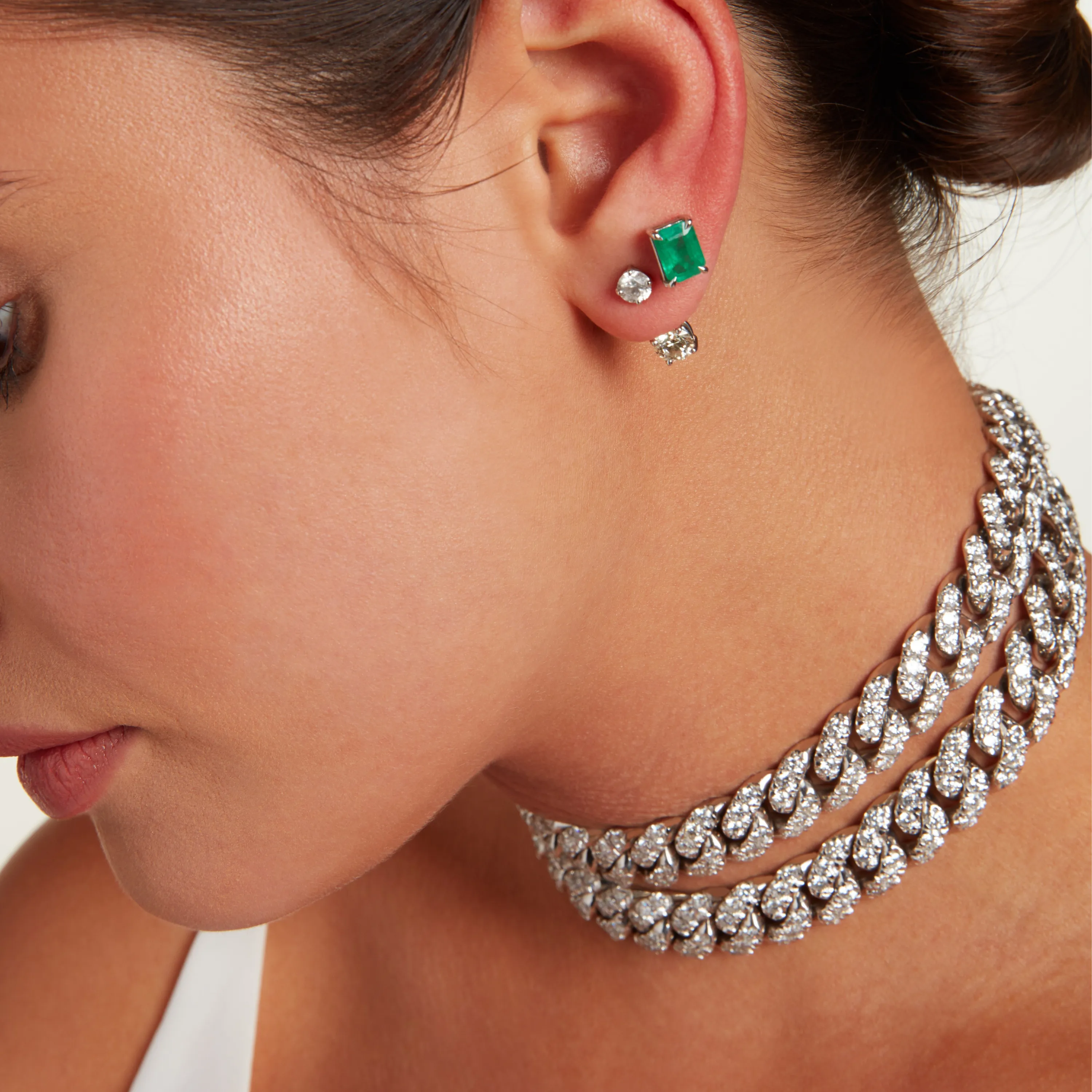MEN'S DIAMOND MEGA LINK NECKLACE