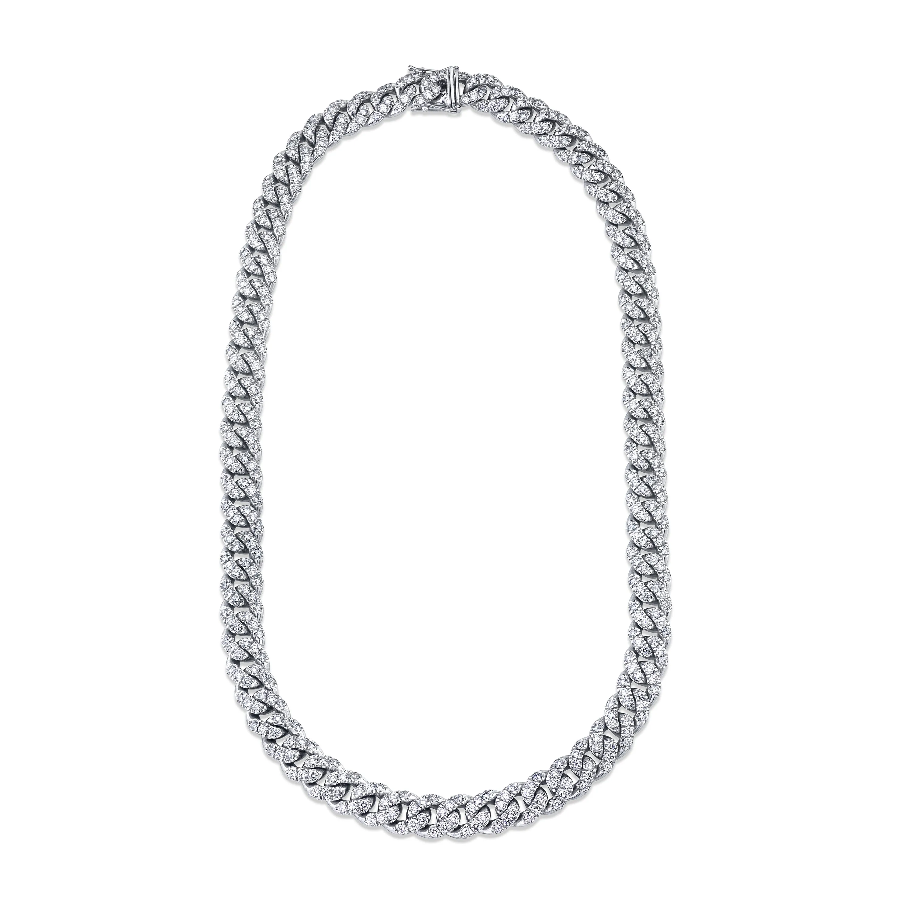 MEN'S DIAMOND MEGA LINK NECKLACE