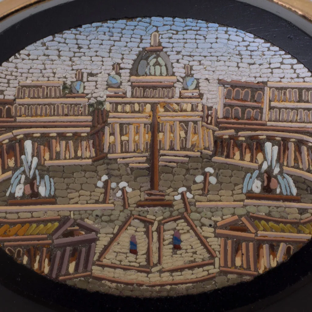 Micro Mosaic Brooch