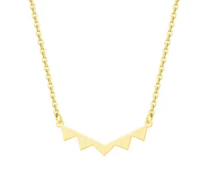Minimalist Triangle Pendant Necklace