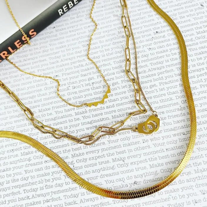 Minimalist Triangle Pendant Necklace
