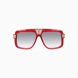 Mod 678 Cazal Red Gold Sunglasses