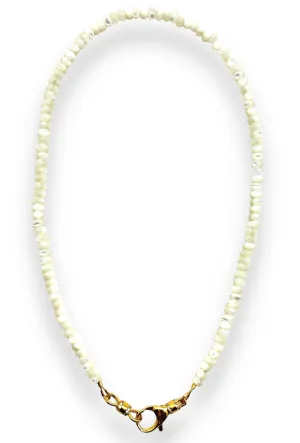 Mother of Pearl Beaded Necklace