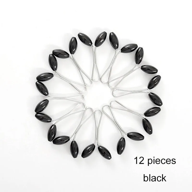 Multicolor Headscarf  Pearl Pins Clips Pins Hijab Scarf Clips Muslim Arab Shawl Islamic Accessories Women Jewelry