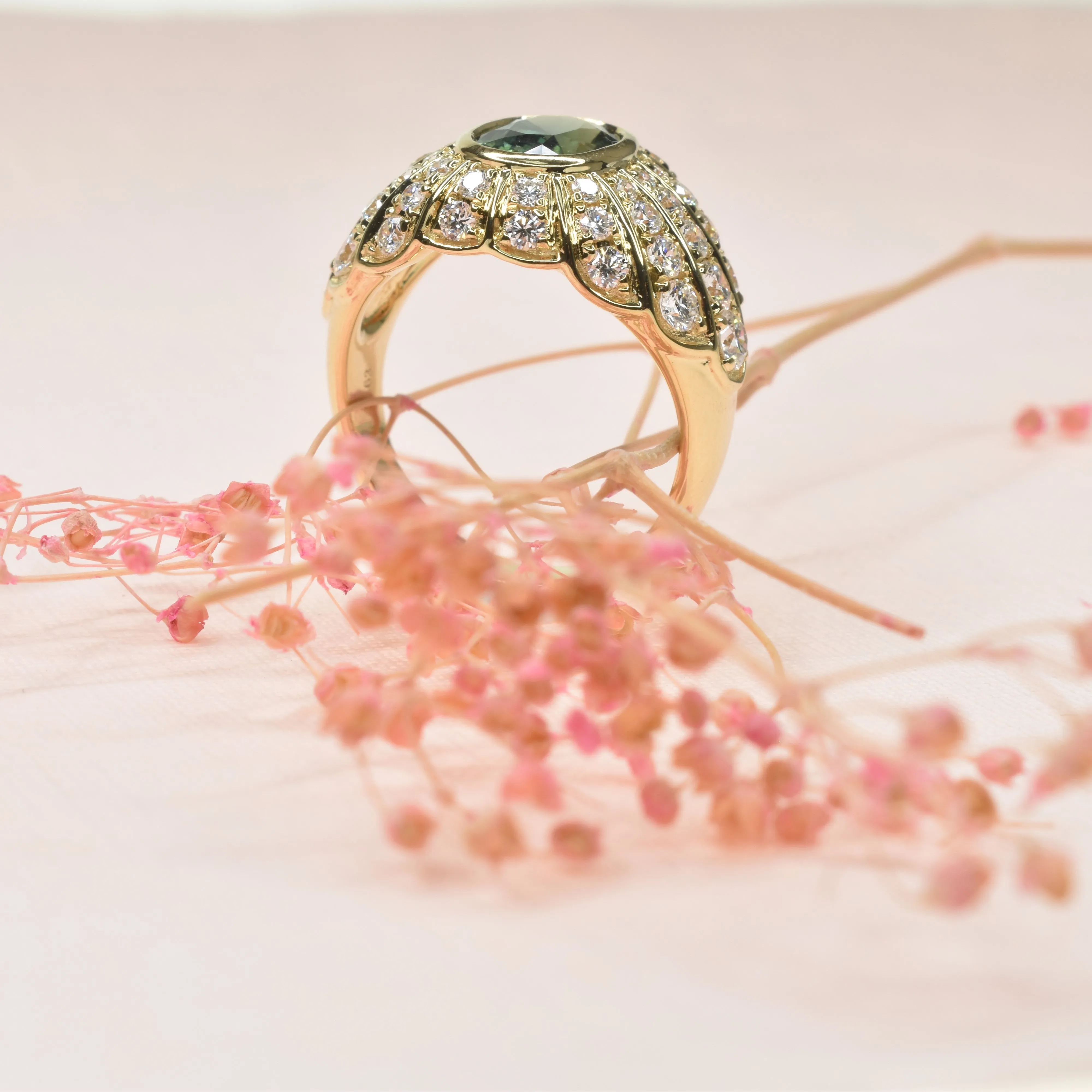 Oval Sapphire Cocktail Ring