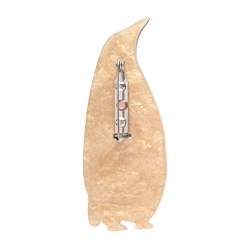 Pete Cromer The Emboldened Emperor Penguin Brooch