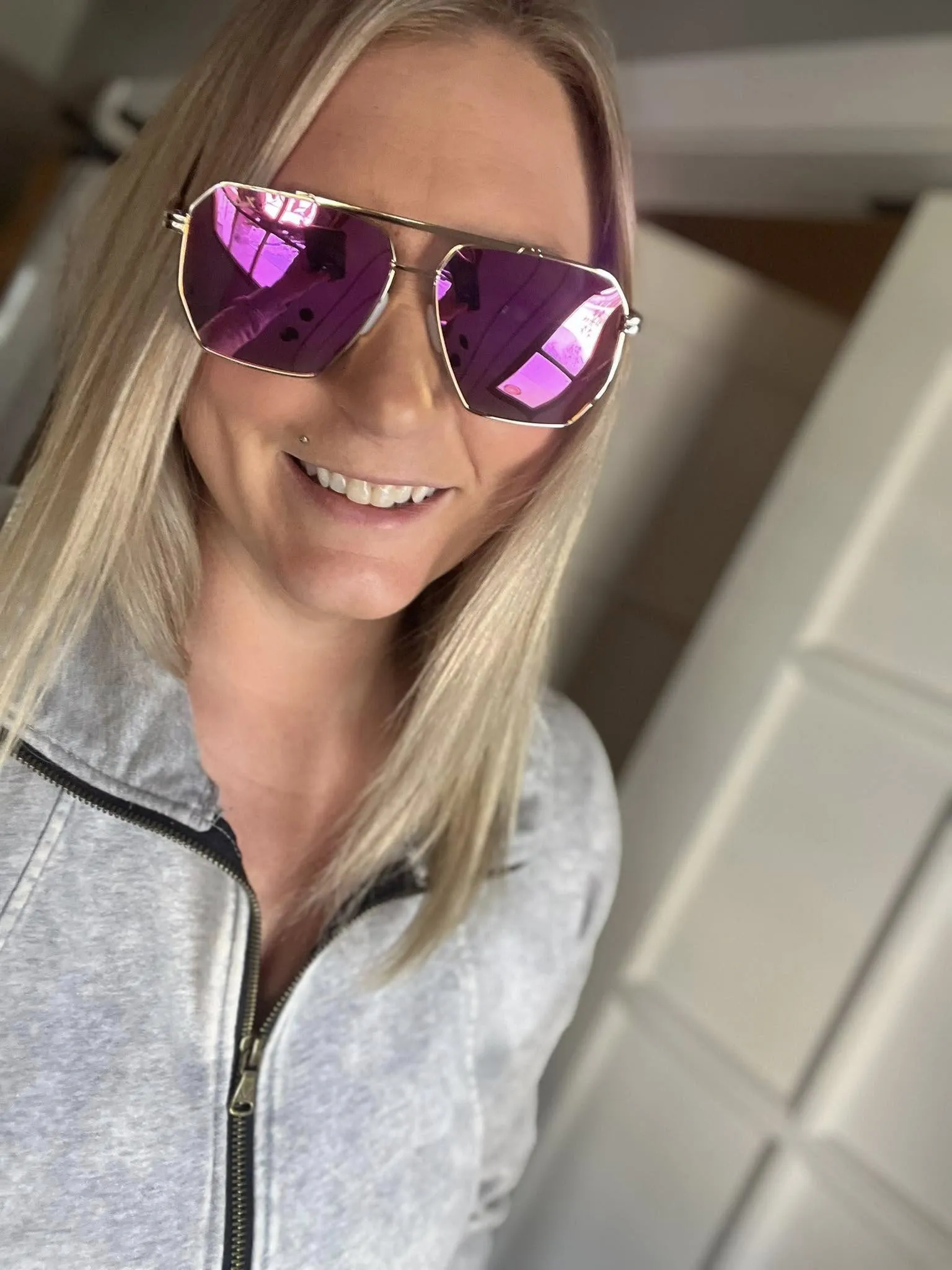{Preorder:} Hot Pink Axl Polarized Sunglasses by DAX